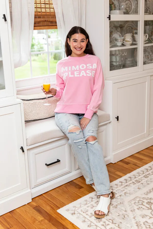 Mimosa Please Pullover
