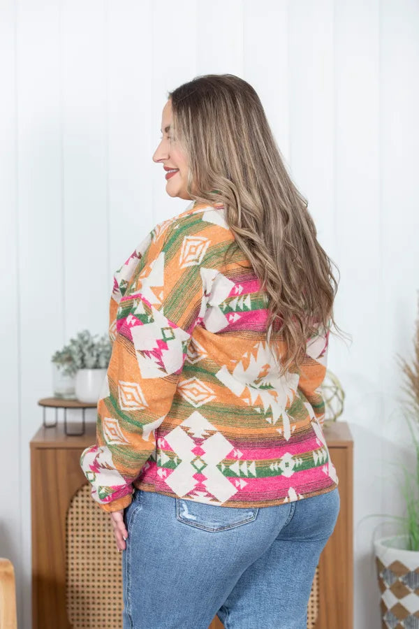 Sherbert Sunset Pullover