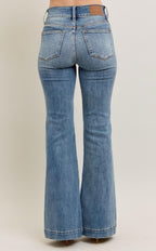 The Peggy Judy Blue Trouser Flare Jeans