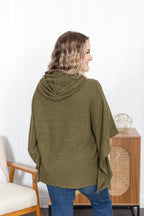 A Little Dramatic Hooded Top
