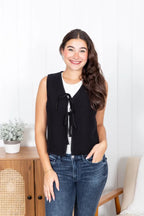 Echo Thread Tie Sweater Vest