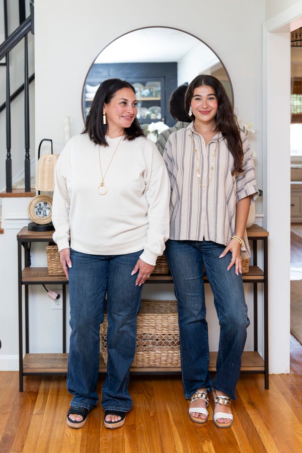 The Tara Mid Rise Tummy Control Judy Blue Jeans