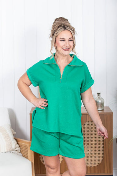 Buy emerald-pop Yacht Club Solid Set