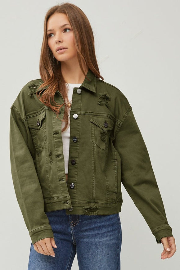 Simply Sweet Risen Denim Jacket