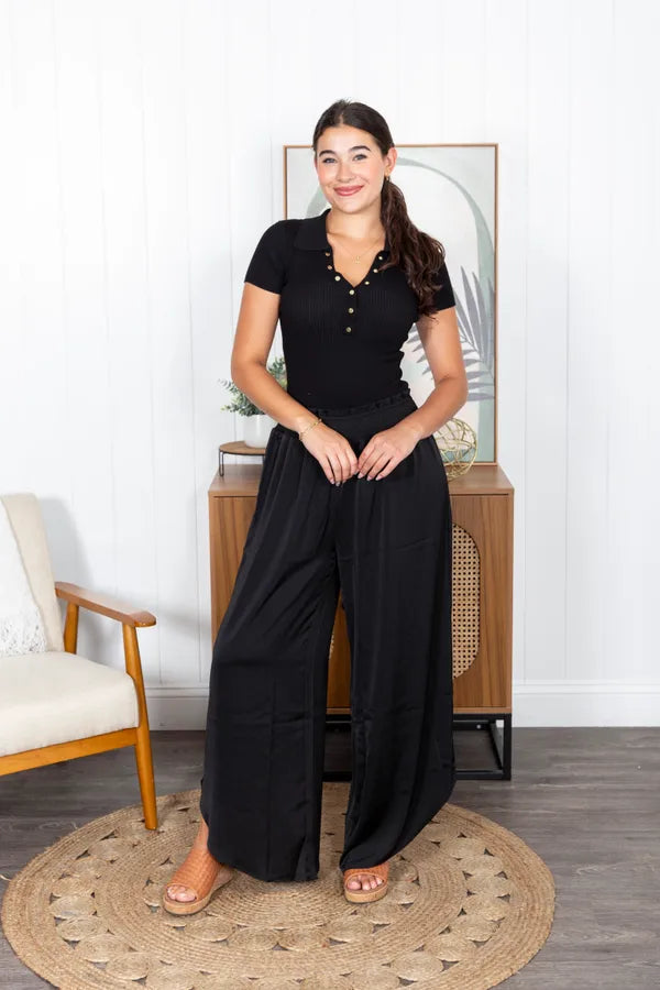 Look Your Best Wide Leg Pants