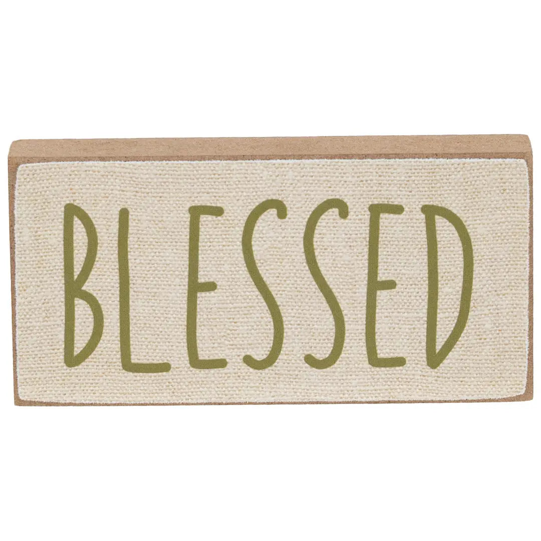 Fall Words Mini Block