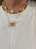 MAYA J THIN ROPE CHAIN NECKLACE