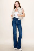 For Keeps Sleeveless Floral Print Vest