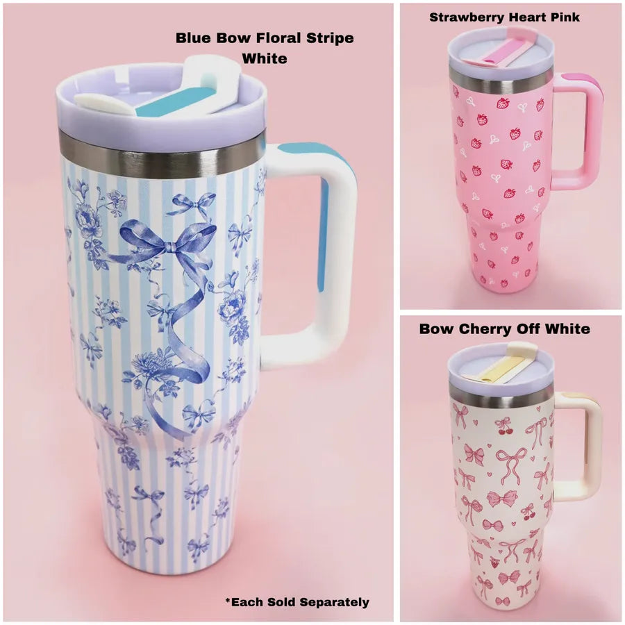 Sip And Bloom 40 oz Tumbler