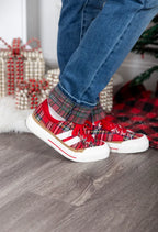 The Jingle Belle Plaid Cuff Judy Blue Jeans