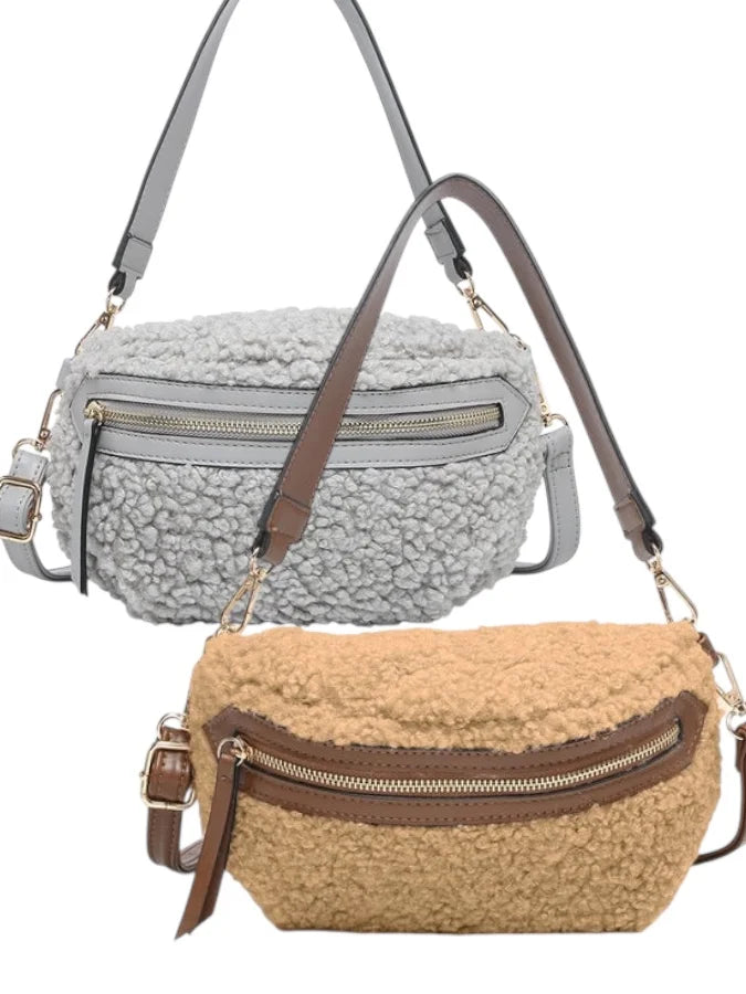 Brookie Sherpa Belt Bag