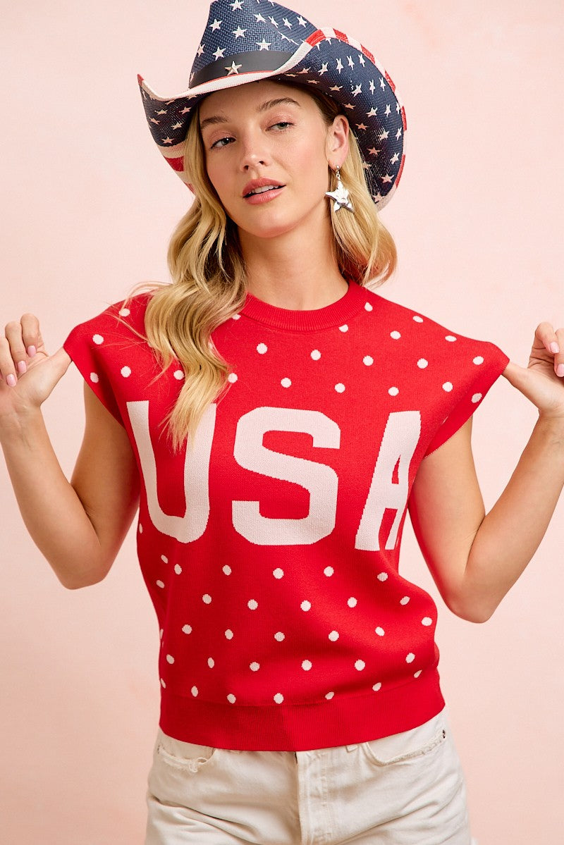 Polka Dot July Top
