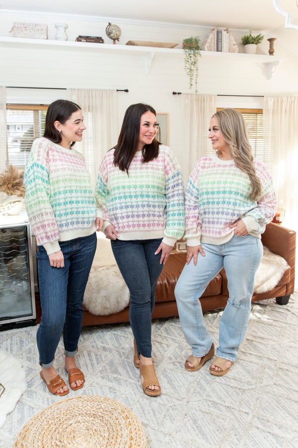 Springtime Cuddle Sweater
