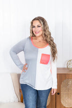 Glow Up Color Block Top