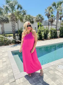 Flowing With It Maxi Dress