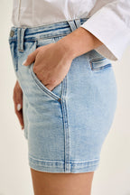 The Kesha Judy Blue Trouser Shorts