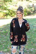 Teddy On Deck Sweater Cardigan