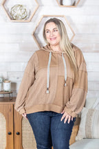 Lets Talk Texture Hooded Top
