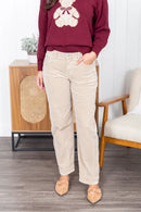 A Cut Of Corduroy Risen Barrell Pants-6