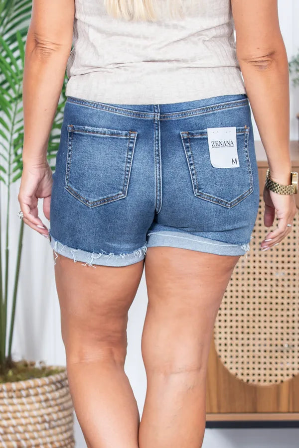 Summer Time Sunshine Zenana Shorts
