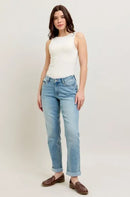 The Veronica Cuffed Judy Blue Jeans-6