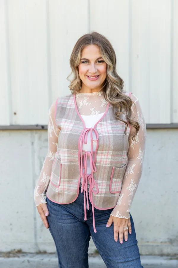 Sheer Intentions Lace Top