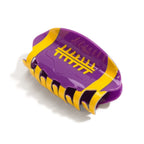 Football Claw Hair Clip