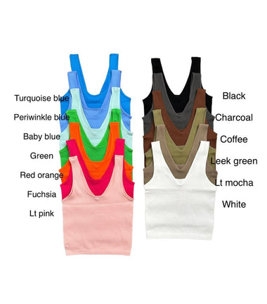 Your New Go To Reversible Ribbed Tank - 0