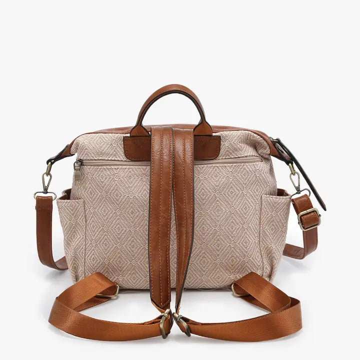 Lexie Aztec Backpack Satchel