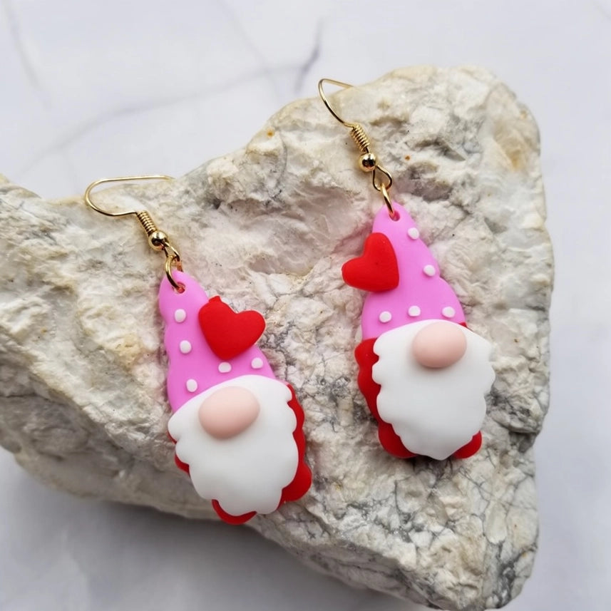 Christmas Gnome Earring