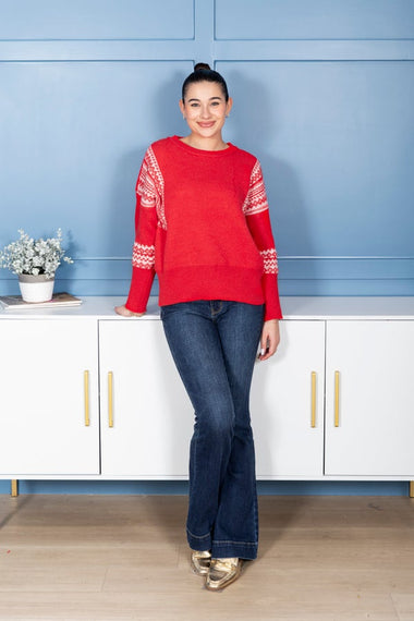 Buy red Winter Wonderland Sweater