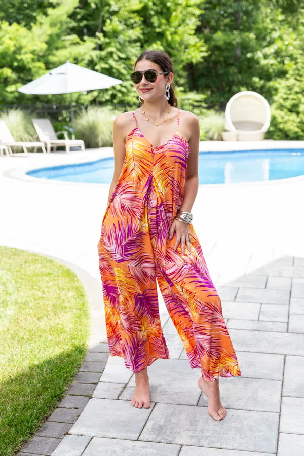 Sunset Splash Romper