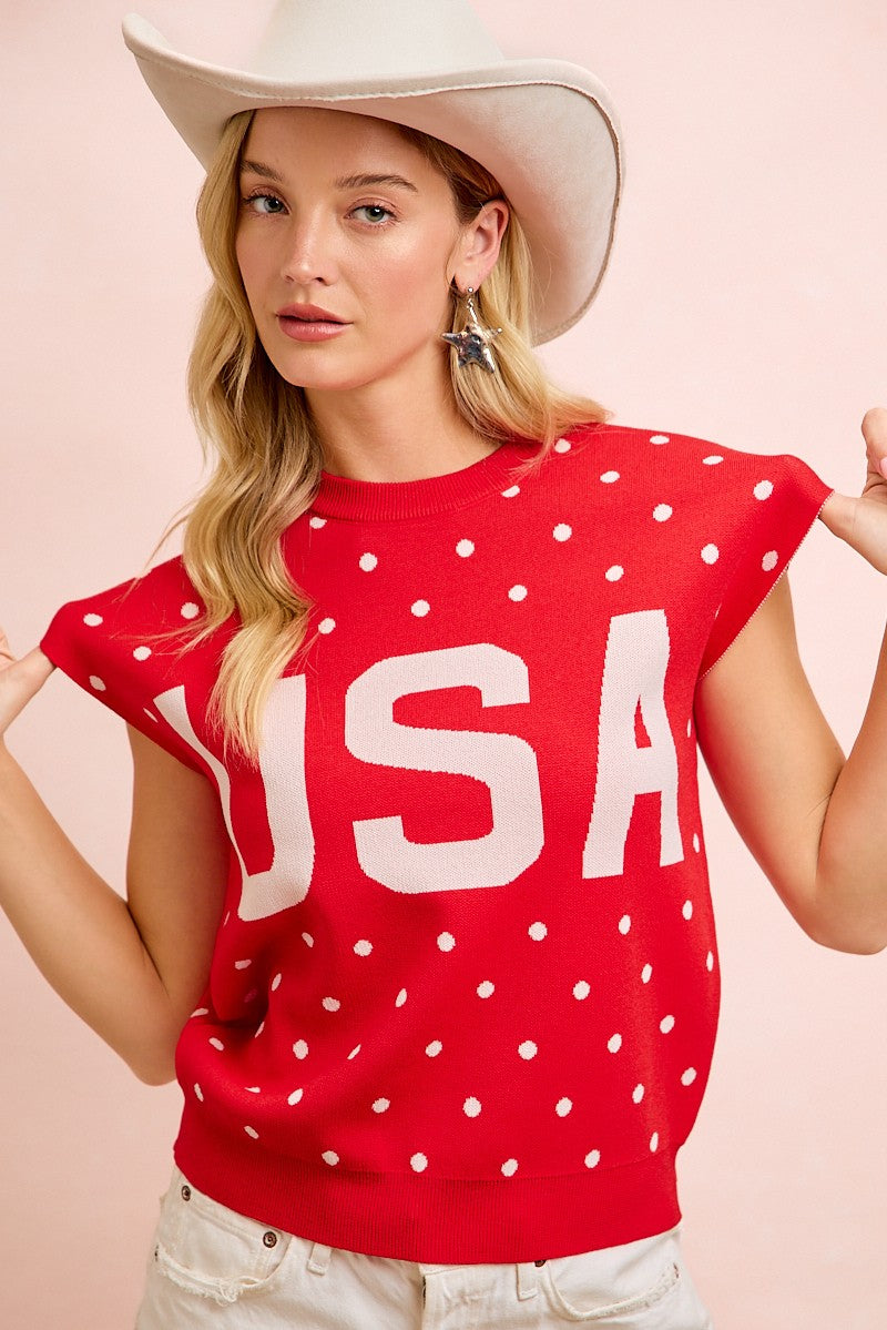 Polka Dot July Top