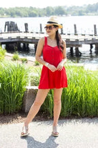 Wild Poppy Romper