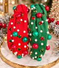 Merry Sparkle Knotted Headband