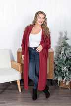 The Timeless Hooded Knit Cardigan