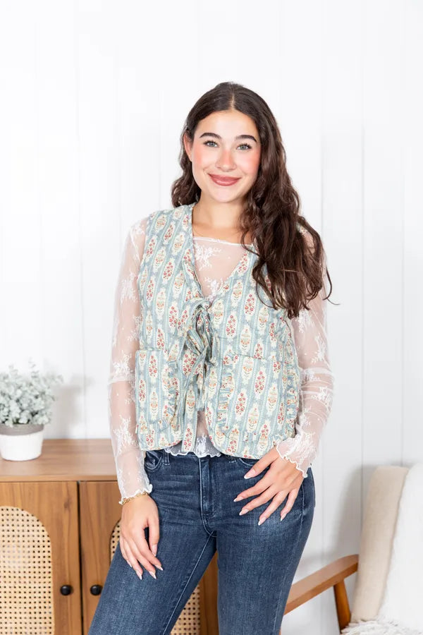 Sheer Intentions Lace Top
