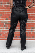(3 Colors) Go Grease Lighting Faux Leather Judy Blue Tummy Control Pants