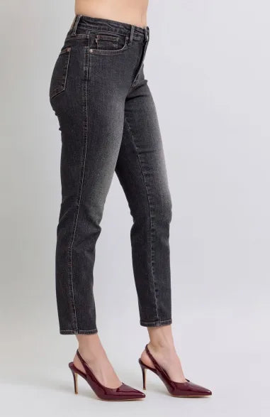 The Annabelle Mid Rise Tummy Control Judy Blue Jeans