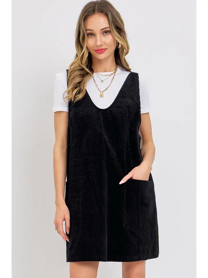 Pick A Date Corduroy Dress