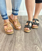 Mic Drop Wedge Sandal