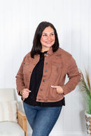 Simply Sweet Risen Denim Jacket-3