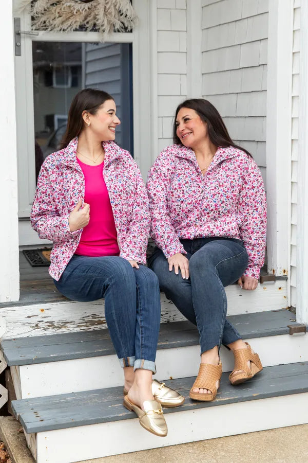 Spring Into Floral Jacket