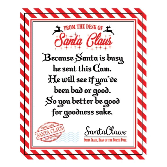 Christmas Santa Cam Night Light