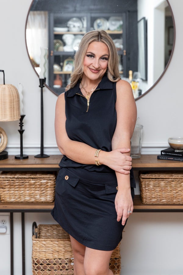 Tee Time Solid Skort