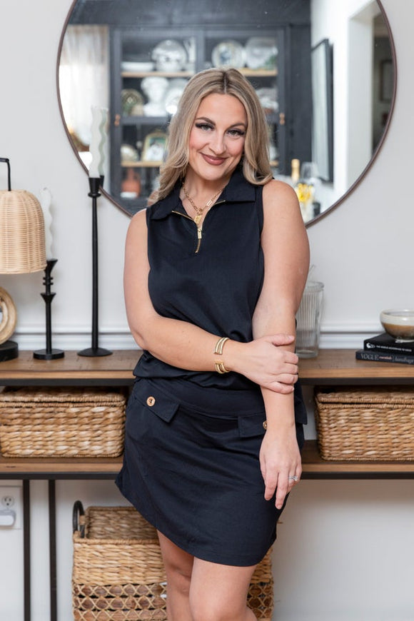 Tee Time Solid Skort