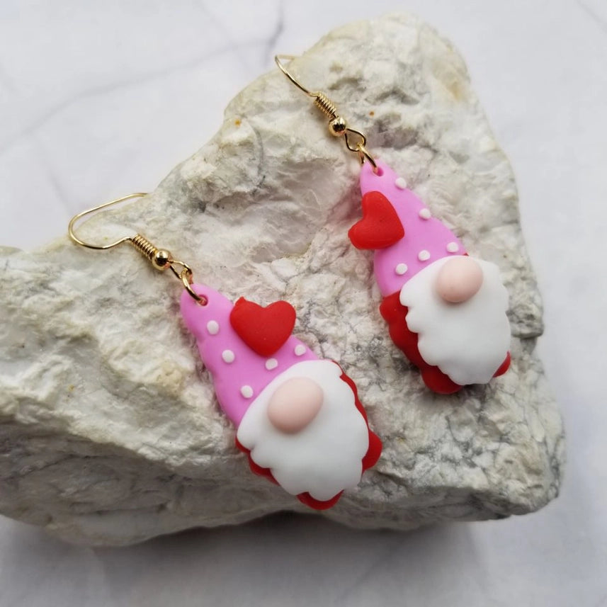 Christmas Gnome Earring