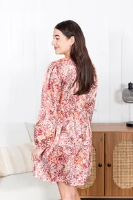 Silky Smooth Bow Tie Dress