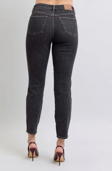 The Annabelle Mid Rise Tummy Control Judy Blue Jeans