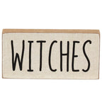 Halloween Words Mini Block